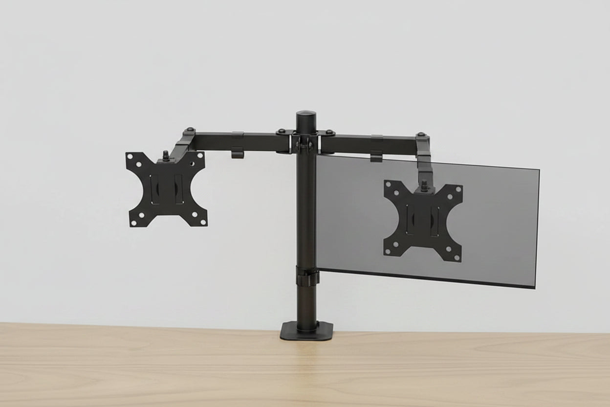 Support Double Écran Articulé Rotatif — PLATINIUM