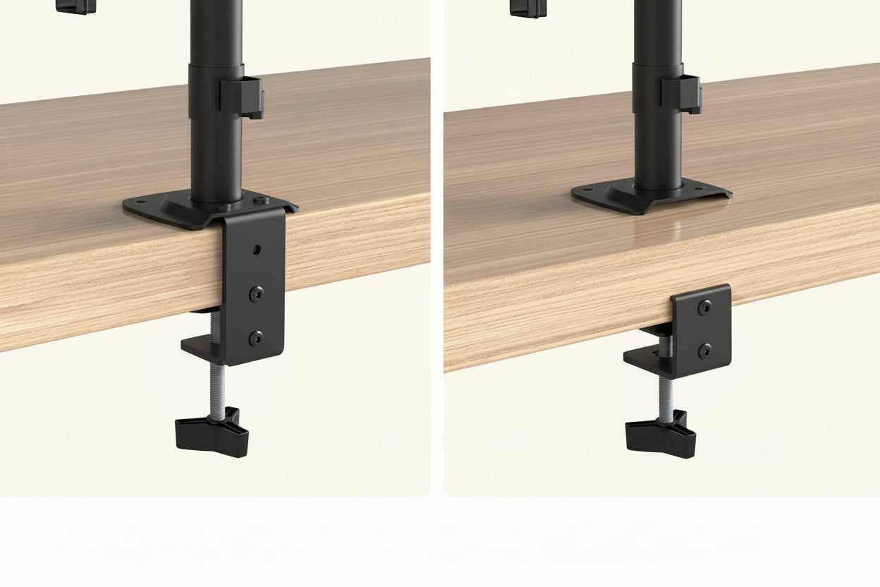 Support Moniteur & Laptop  Réglable  — CRISTAL