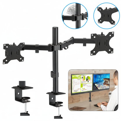 Support Double Écran Rotatif — PLATINIUM