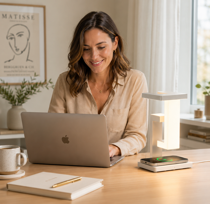 Lampe Lévitation Magnétique Chargeur Sans Fil - ATON