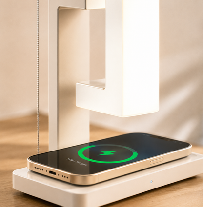 Lampe Lévitation Magnétique Chargeur Sans Fil - ATON