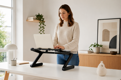 Bureau Assis Debout Pliable — AZURITE
