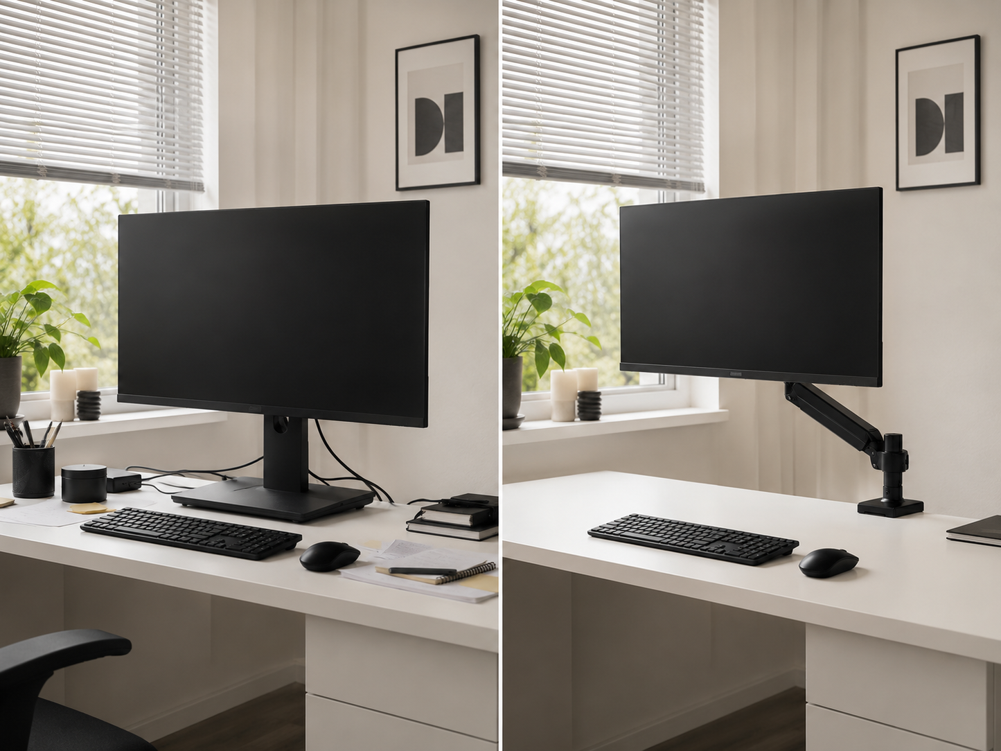 Bras de Moniteur Articulé Réglable — TITANE