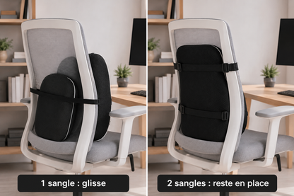 Coussin Lombaire Antidérapant — NACRE