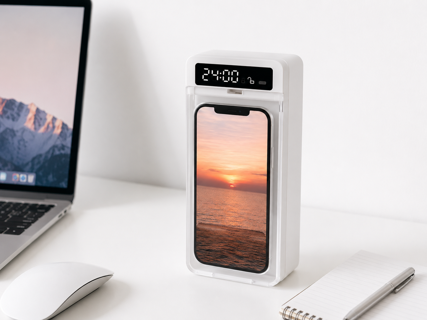Boîte Anti-Addiction Téléphone — CHRONOS