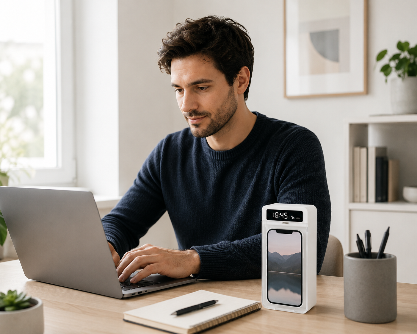 Boîte Anti-Addiction Téléphone — CHRONOS