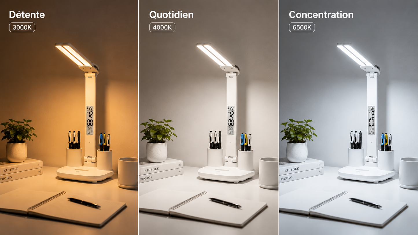Lampe de Bureau LED Rechargeable — NOX