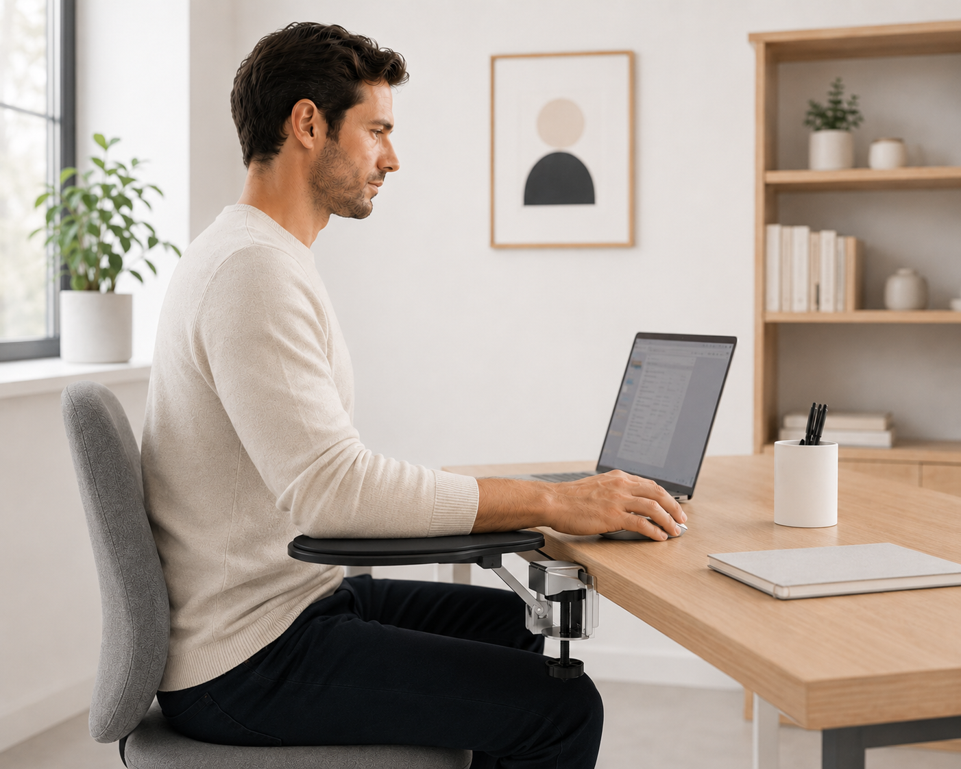 Accoudoir Ergonomique Réglable — QUARTZ
