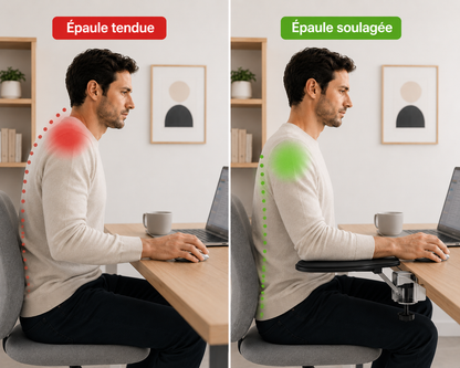 Accoudoir Ergonomique Réglable — QUARTZ