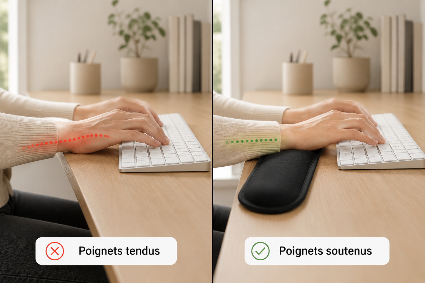 Repose-Poignet Ergonomique — JADE