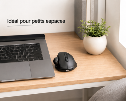 Souris Trackball Ergonomique — AGATE