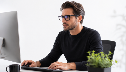Lunettes Anti Lumière Bleue  Homme Protection Écran — MICA