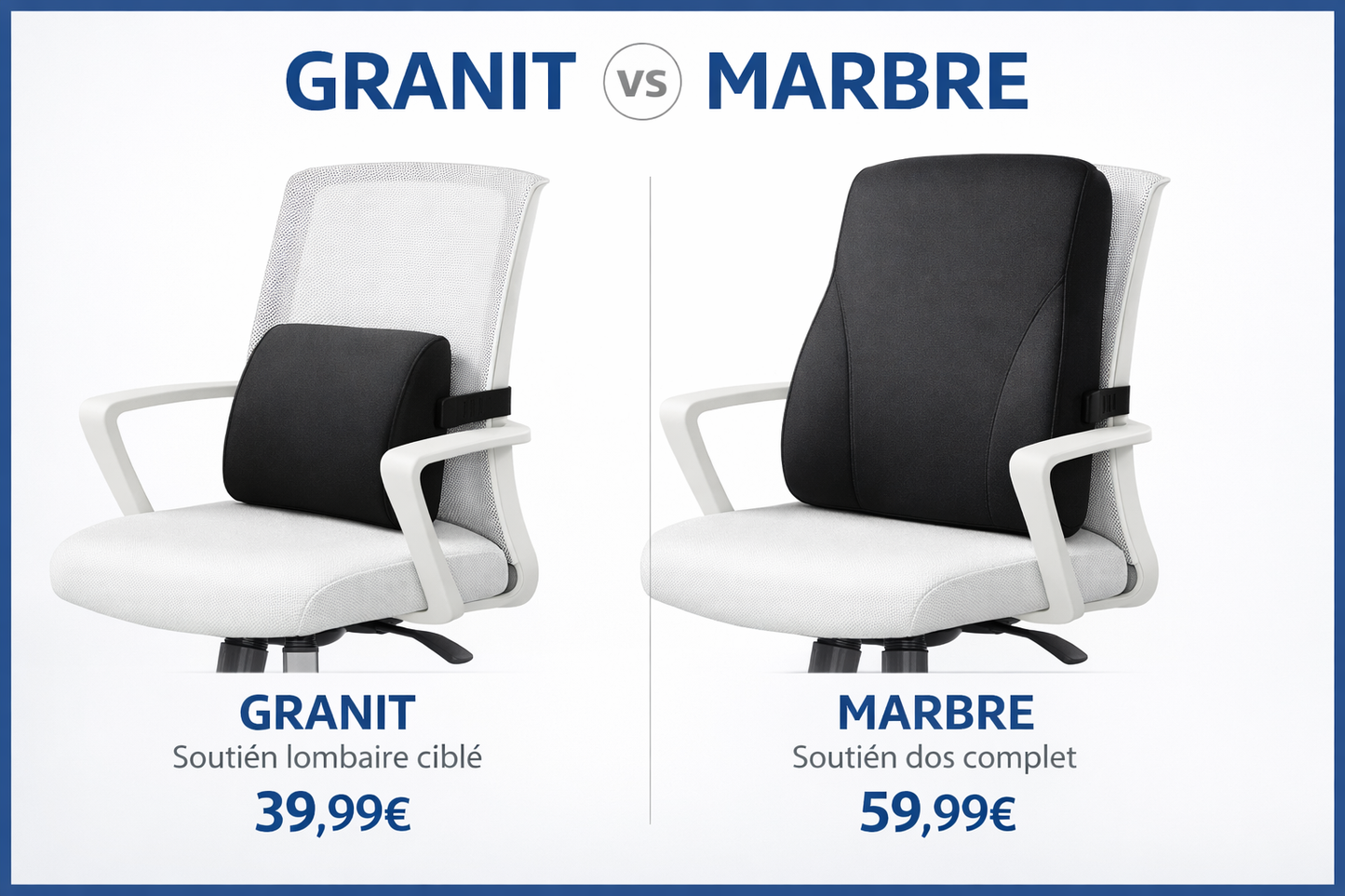 Coussin Lombaire Ergonomique — GRANIT