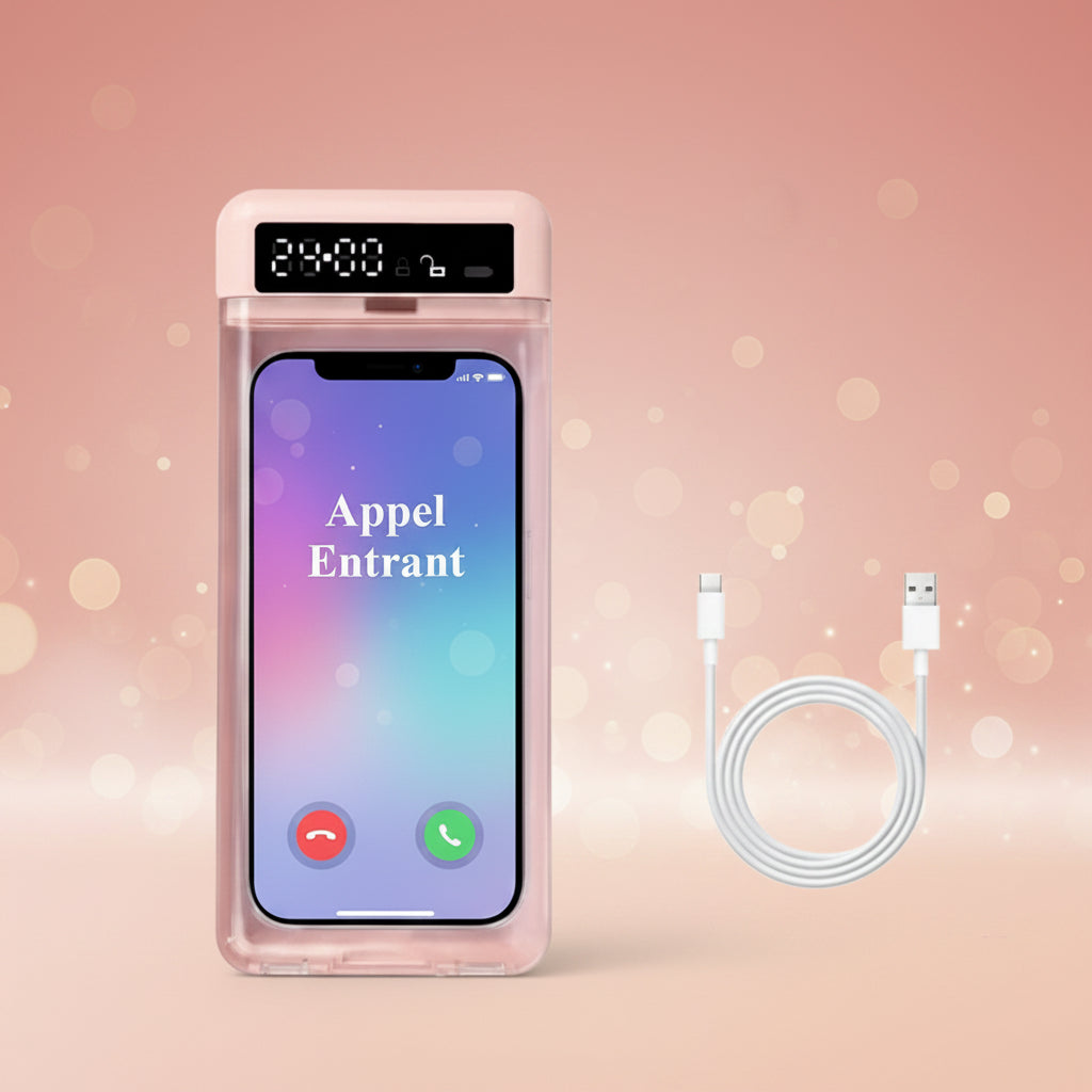 Boîte de Verrouillage Téléphone Minuteur Digital Anti-Addiction — CHRONOS