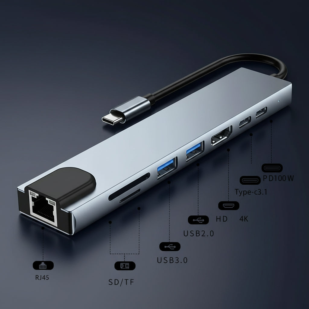 Station d'accueil USB-C Charge Rapide  — AMON