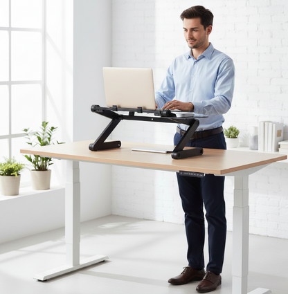 Bureau Assis Debout Pliable — AZURITE